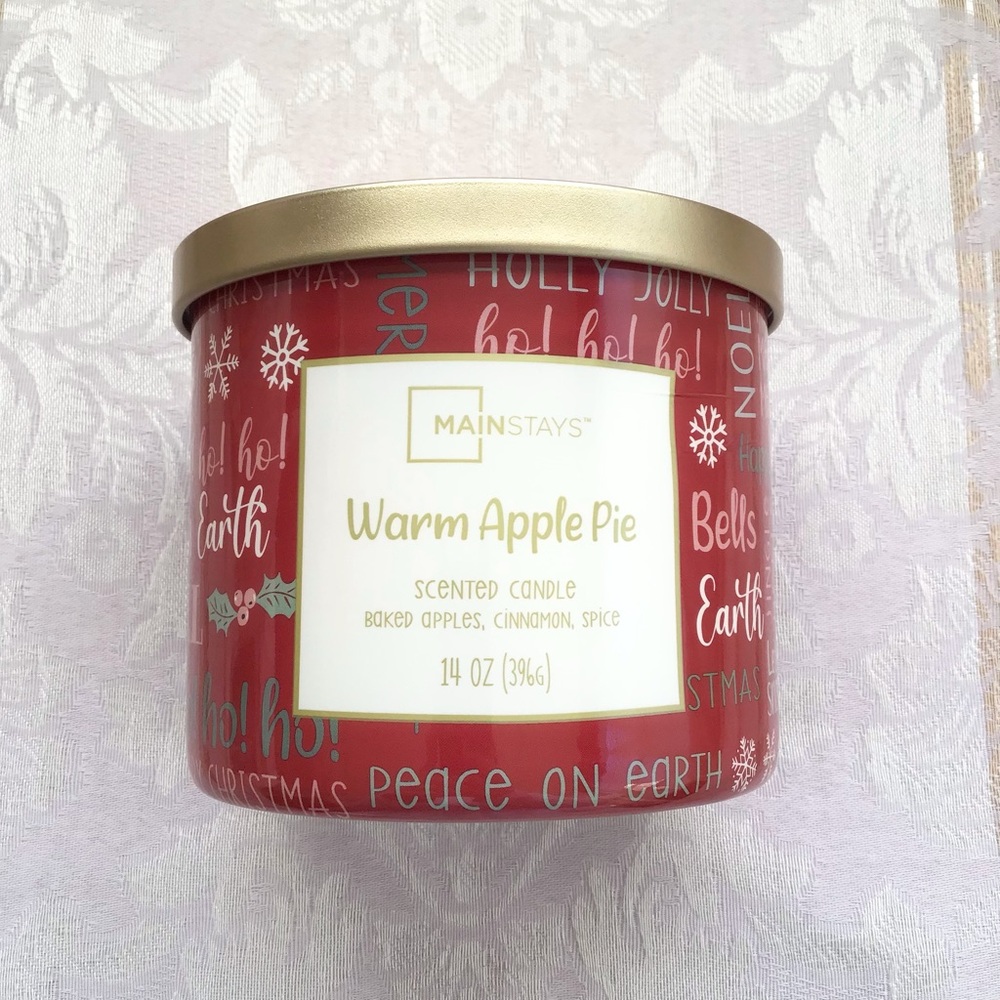 New Warm Apple Pie 3-Wick Candle